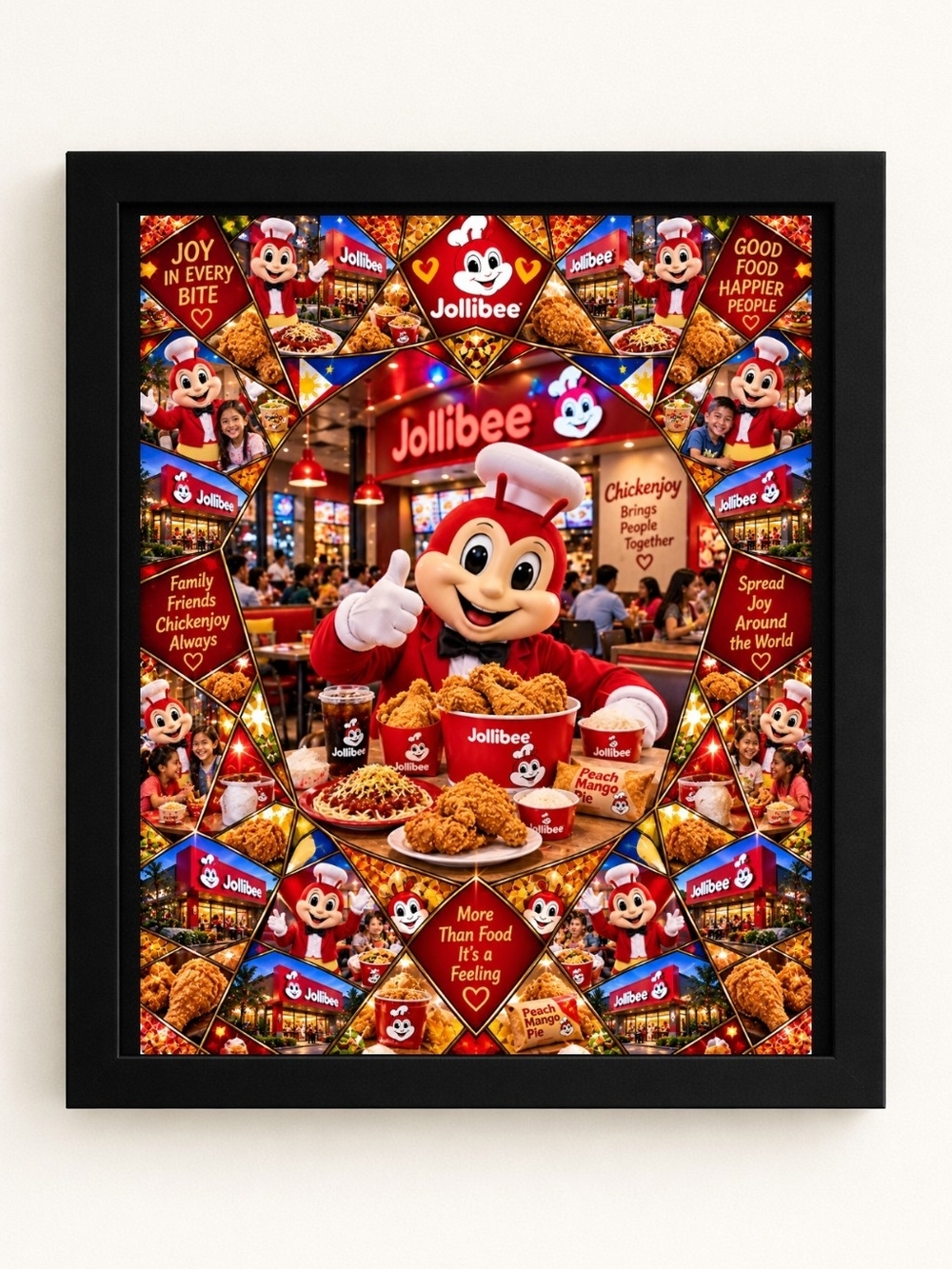 Jollibee 8x10 Framed A.i. Art Print